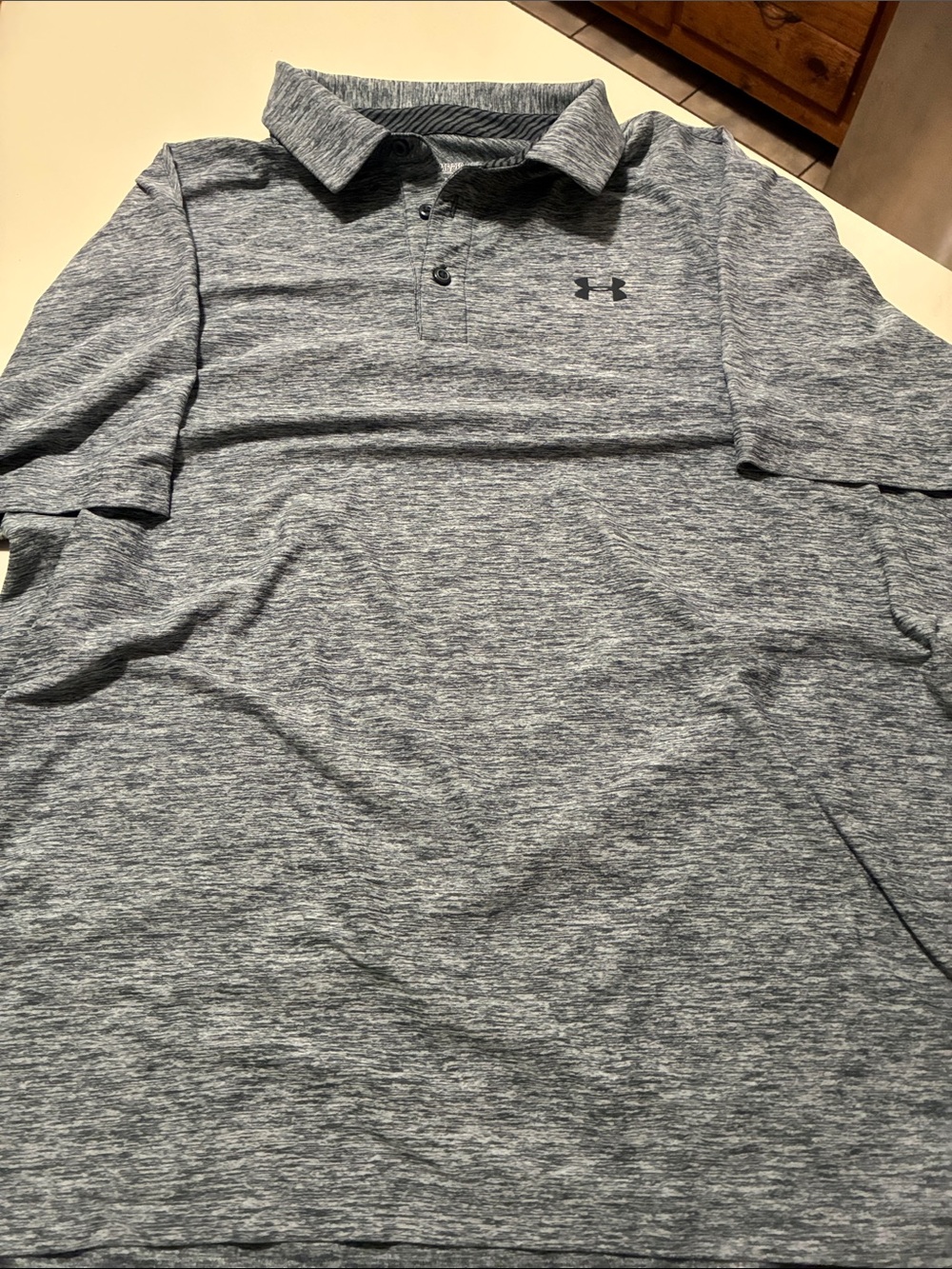 Under Armour Men’s Gray Heather Performance Polo